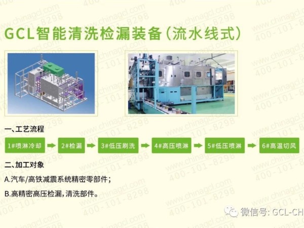 智能清洗检漏丨清洗品质五个细节的提升